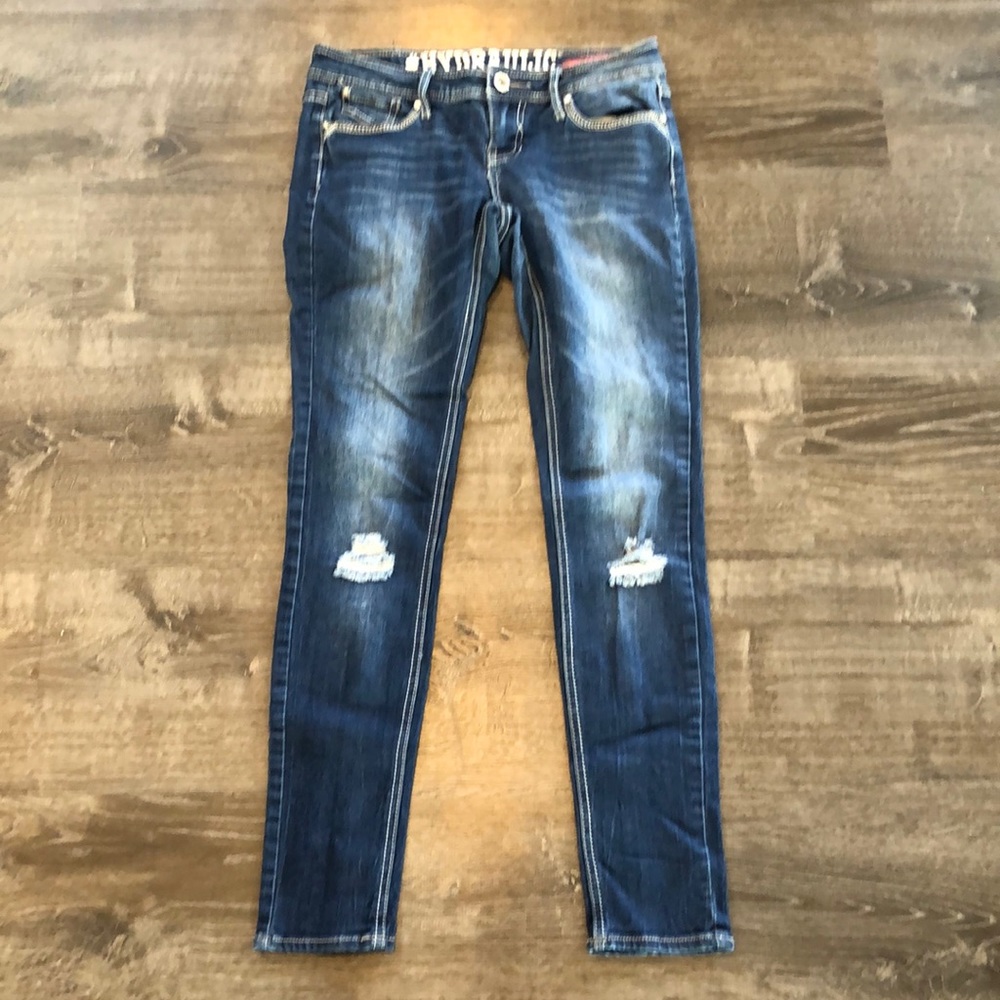 Women’s hydraulic skinny jeans